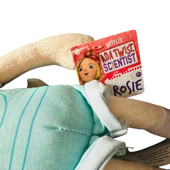 Ada Twist, Scientist Cuddle Time Rosie Revere 10.5 Inch Plush, Includes - Picture 3 of 3